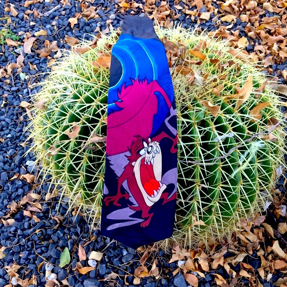 Looney Tunes 1995 Vintage Tasmanian Devil Tie